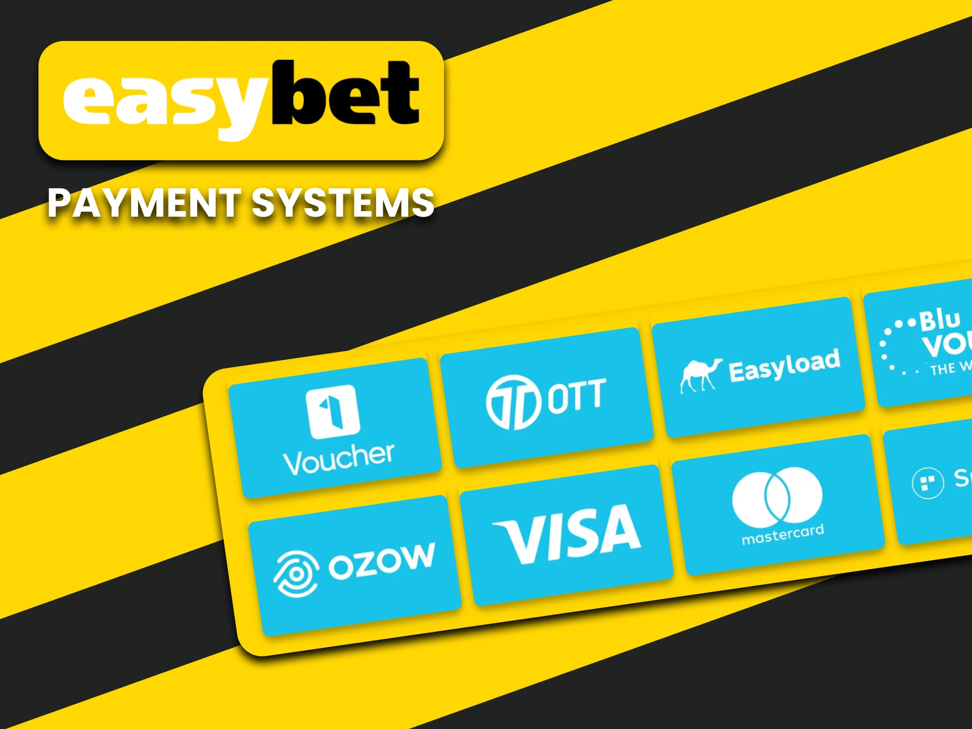 We will tell you about payment methods on EasyBet.