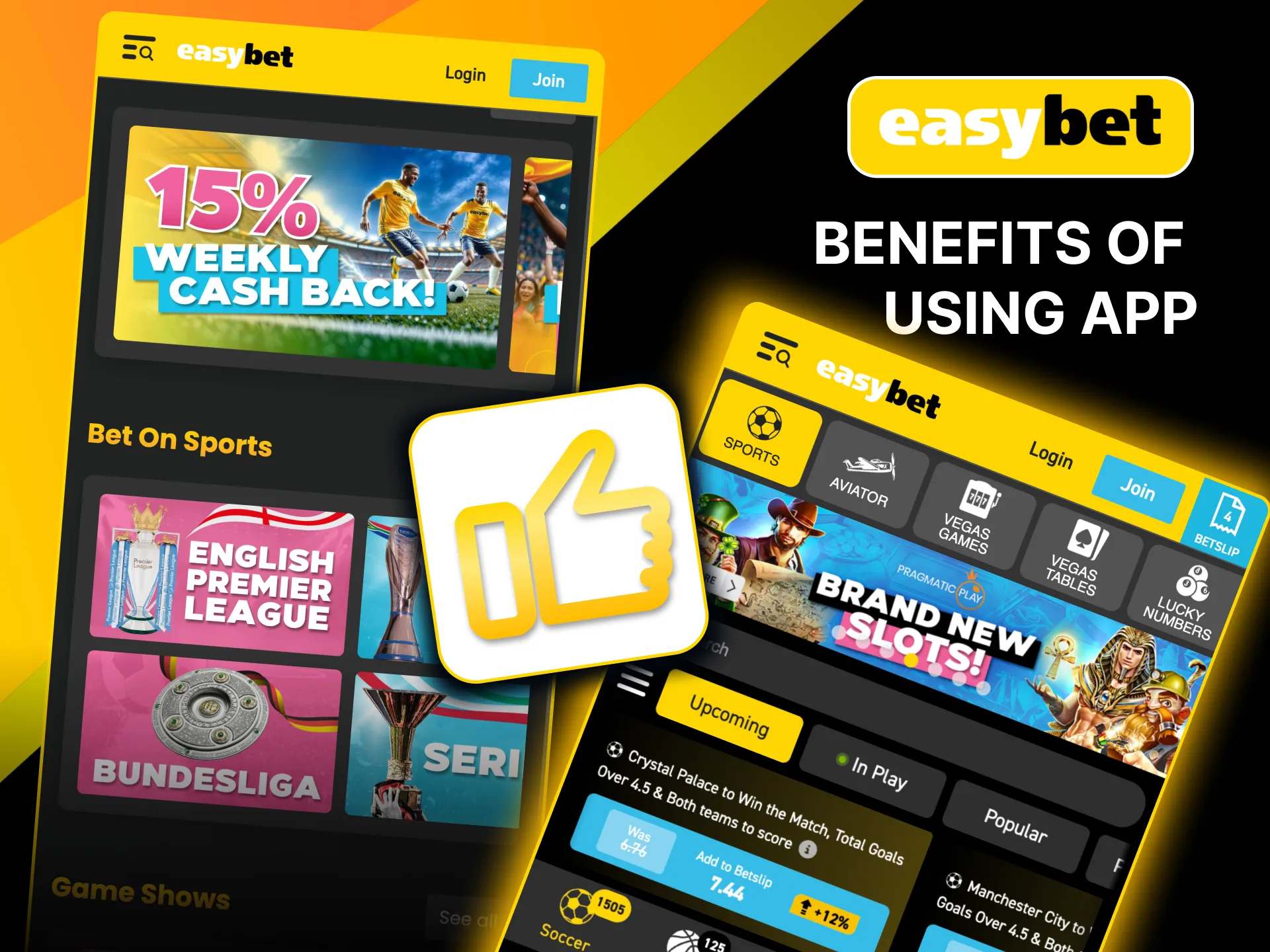 Access Easybet anytime with the Data Free App for smooth, hassle-free navigation.